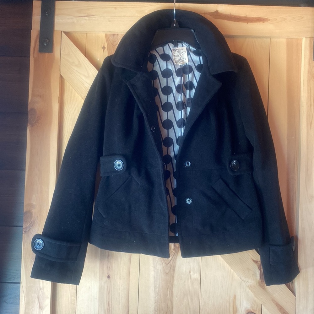 Anthropologie Tulle Coat